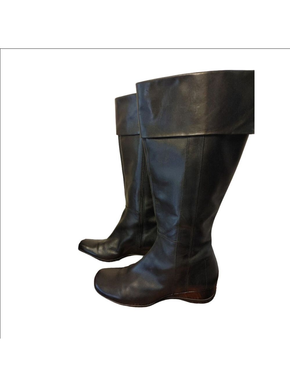 Kenneth Cole Reaction Leather Boots Size 8.5M